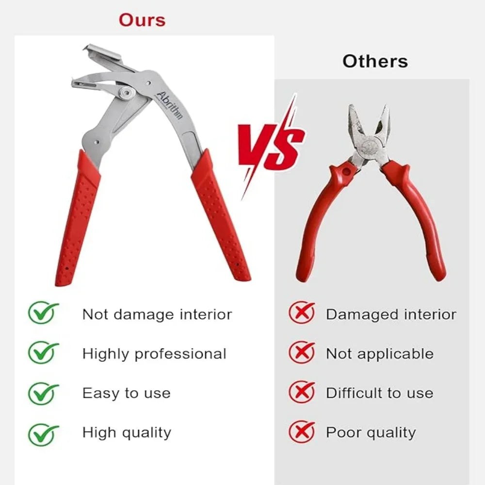 New Car Clip Removal Pliers Dismantling Plastic Fastener Remover Tool for Car Interior Door Panel Chassis Trunk Repair Tool