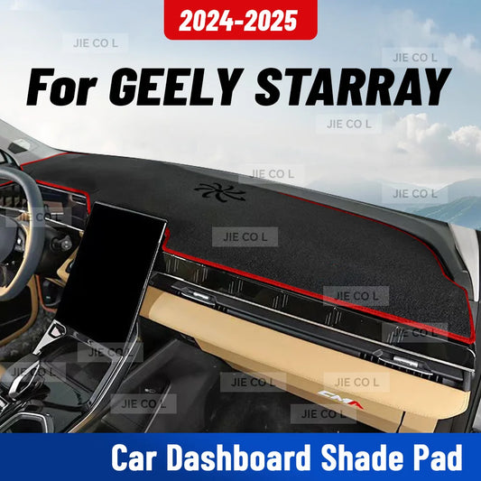 For GEELY STARRAY 2024 2025 Car Dashmat Anti-UV Dashboard Cover Dash Mat Sunshade Carpet Protective Accessories