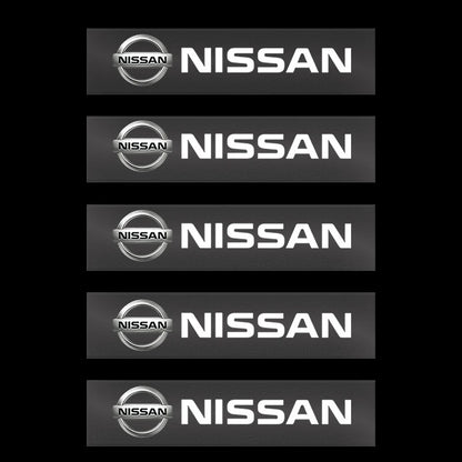 Car logo, interior stickers, central decal decoration For Nissan Qashqai X J10 J11 Trail Tiida Teana Skyline Juke X-trail Almera