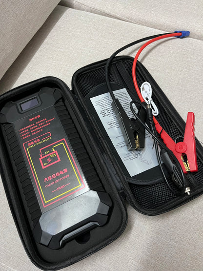Autowit F500 upgraded version supports battery-free starting of 12v car and diesel vehicles with supercapacitor technology