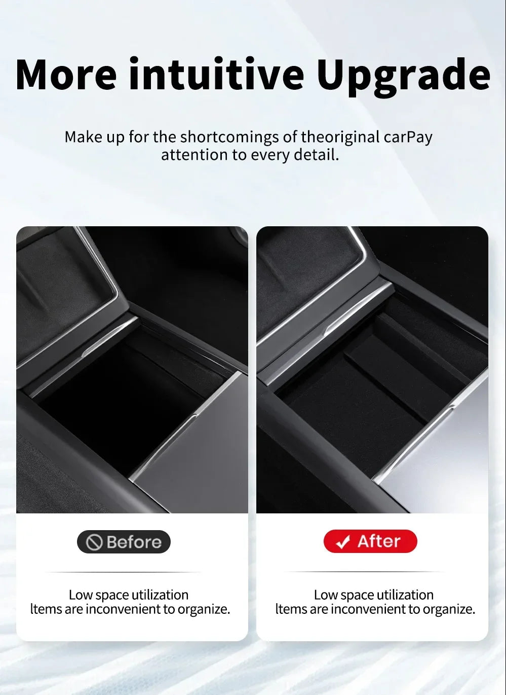For Tesla Model 3/Y/YL Highland Juniper 2026 Center Armrest Hidden Storage Box Cup Holder Console Organizer Box Accessories