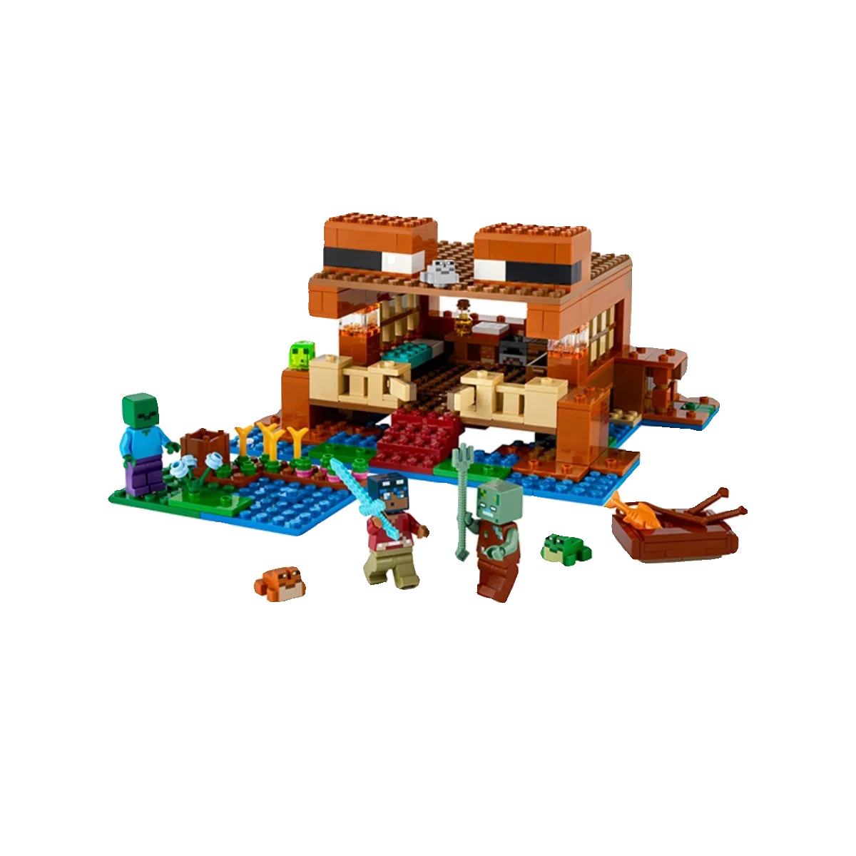 Creator Animal Parrot Frog fox Pig House Building Brick Brick Toy Birthday Gift