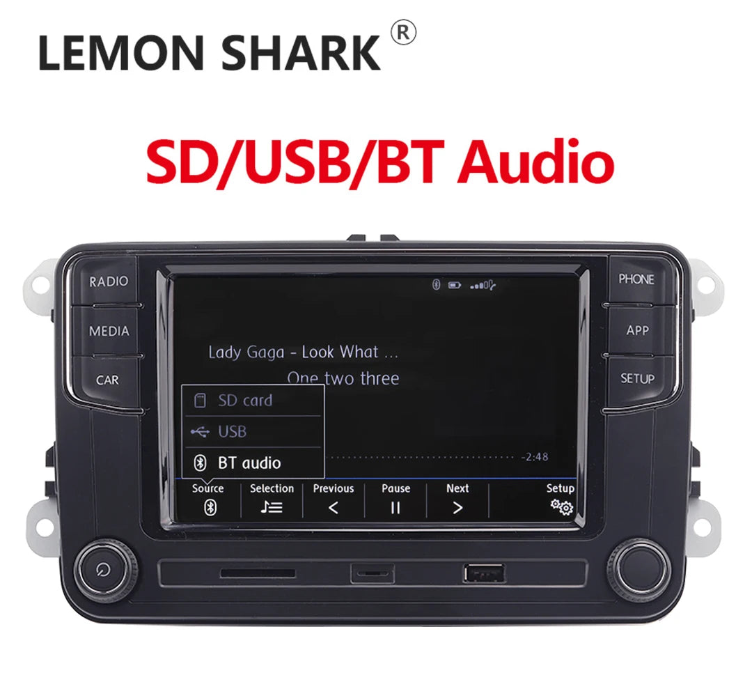 NONAME Carplay Car Radio Only For VW MQB POLO 6C/6R Support Vehicle Status Android Auto MIB Radio Mirrorlink New RCD330 RCD360