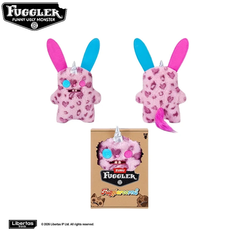 Original Fuggler Baddies Plush Toys Fugglers Nipple Fuggs Stuffed Plushies Dolls Funny Ugly Monsters Fugglercorns Peluche 22CM