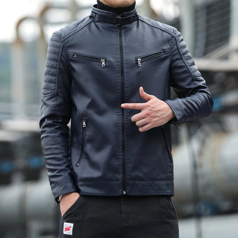 Men'S New Winter Cycling Coat, Outdoor Plus Velvet Insulated Jacket for Men, Casual Daily Jacket for Men