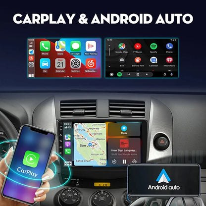 SCARLIU for Mazda 2 2007-2014 Multimedia Video Player 4G WIFI GPS Navigation Carplay DVD Head Unit 2 Din Android 16 Car Radio