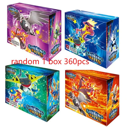 360 Pcs/Box Pokemon Card SCARLET&VIOLE 151 Astral radiance Evolutions Ultra Prism English Booster Battle Transaction Card