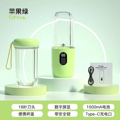 2026 New Portable Juicer Home Rechargeable Blender Small Electric Crushed Ice Juice Machine