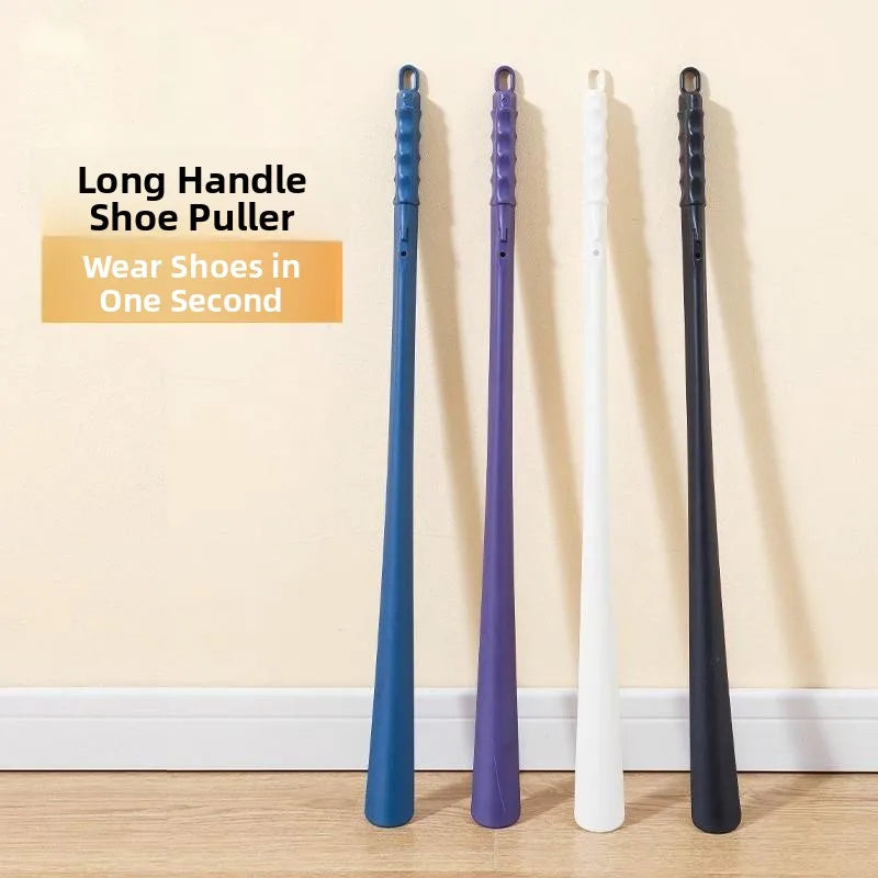Long Handle Shoe Horn Japanese Style Easy to Use for Elderly And Pregnant Women Home Use Shoe Inserting Tool Shoe Lifting Device