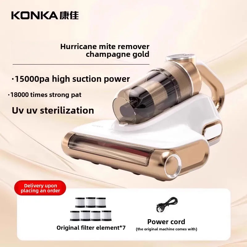 Vacuum Mite Remover Household Bed Large Suction Ultraviolet Sterilizer Wireless Vacuum Cleaner 220V Cleaning Appliances