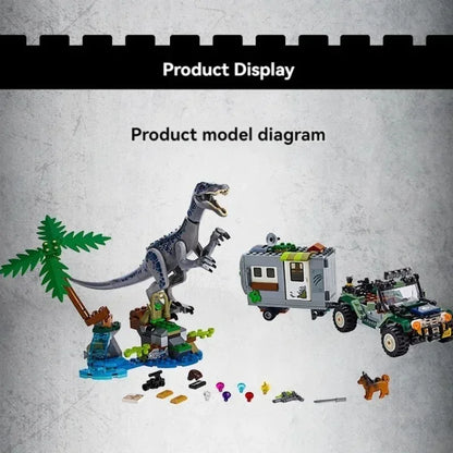 Compatible Sets Dinosaur Series 75935 Baryonyx Face-Off:The Treasure Hunt Building Blocks Model Fit MOC Sets Toys For Kids Gifts