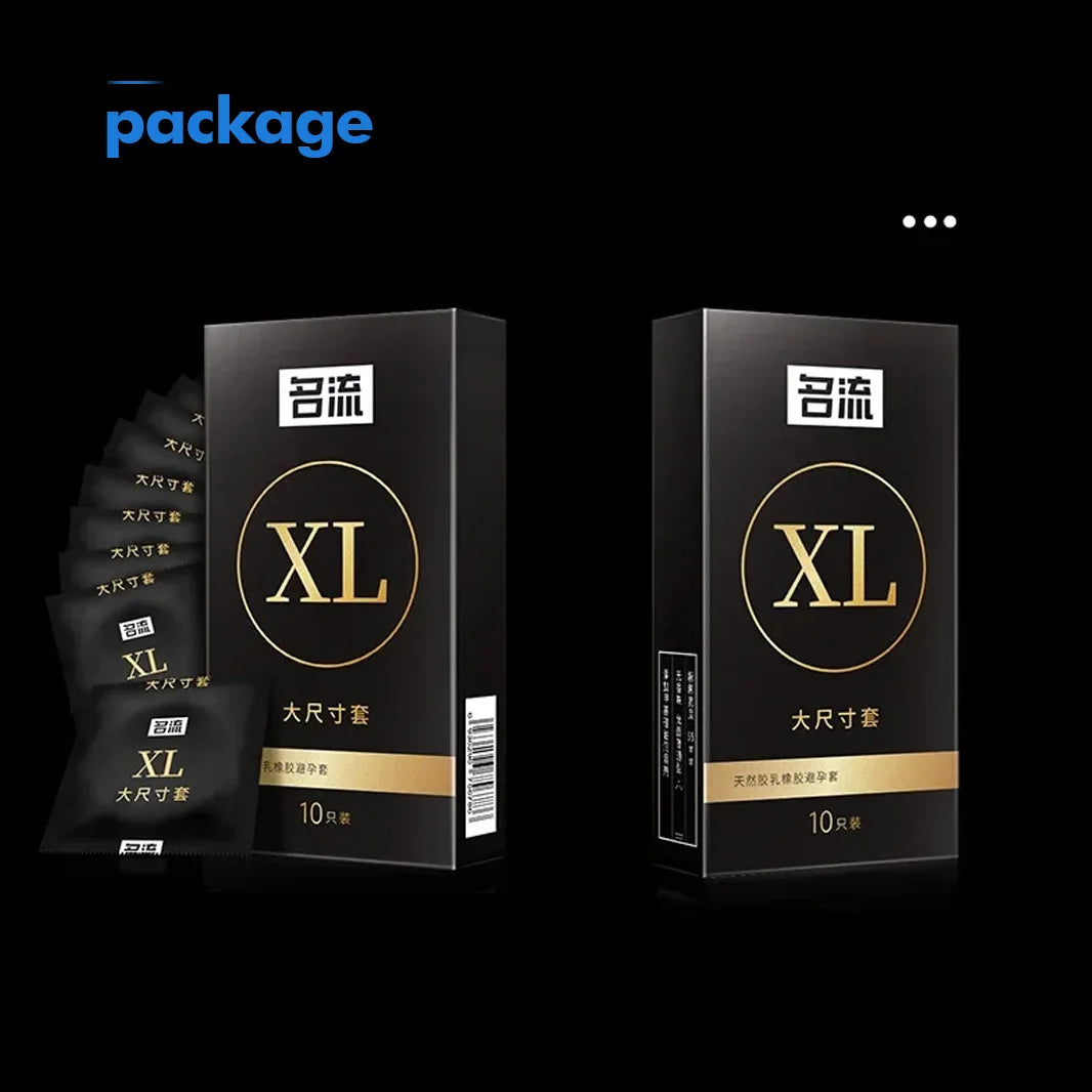 Condoms XL 55mm Large Size(10Pcs,20Pcs,30Pcs) - Sensational Penis Sleeve for Enhanced Performance and Intimate Moments