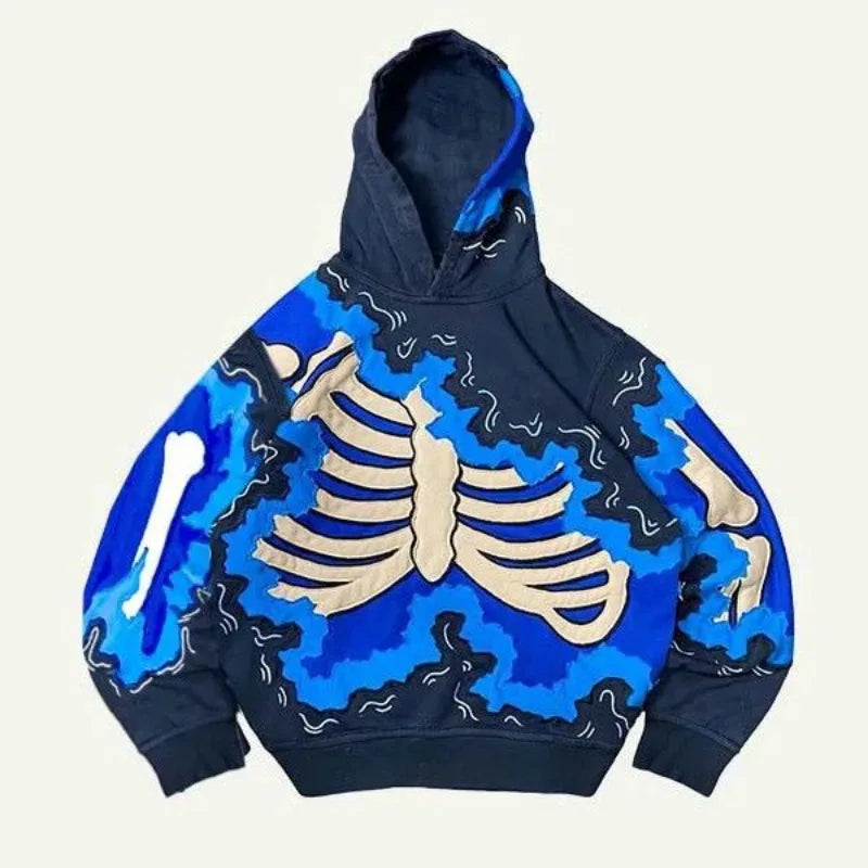 Cotton New Rock Spider Soft Man Hoodies Skull Luxury Simple No Brand Cheap Sweat Shirt Tops Welcome Deal In Sweatshirts for Men