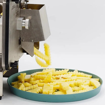Automatic Vegetable Dicer, Stainless Steel Food Dicing Machine, Mini Commercial Vegetable Cutter for Restaurant