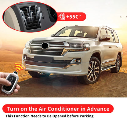 Remote Key Starter,For Toyota Land Cruiser 200 2016-2021 2020 2019 Interior Upgraded Modification accessories,body kit LC200