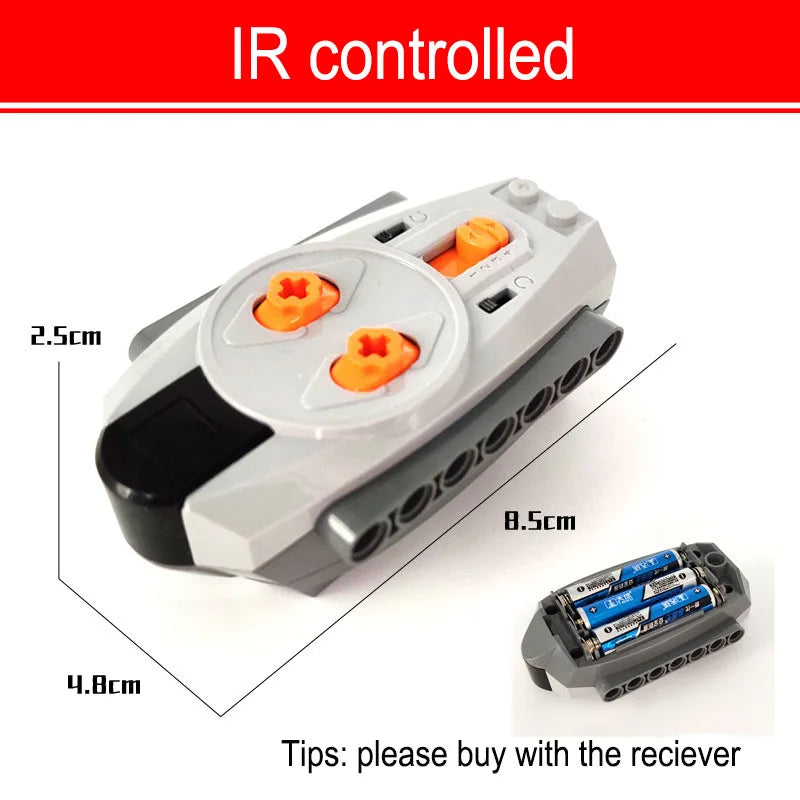 Technical Motor Parts Multi Power Functions 8293 8883 Tool Servo Train Motor PF Model Sets Building Blocks Compatible brand