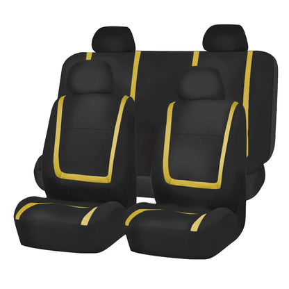 2/5Seats Fabric Car Seat Covers For Peugeot 508 207 307 407 3008 206 2008 208 sw 308 107 301 408 5008 4008 Rifter Traveller RCZ