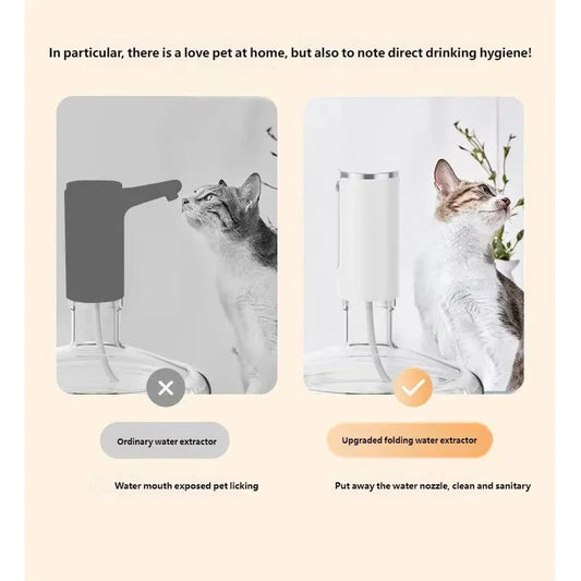 1200mAh Type-C Rechargeable Electric Water Bottle Pump LED Display Automatic Touch Button 3 Quantitative Water Dispenser
