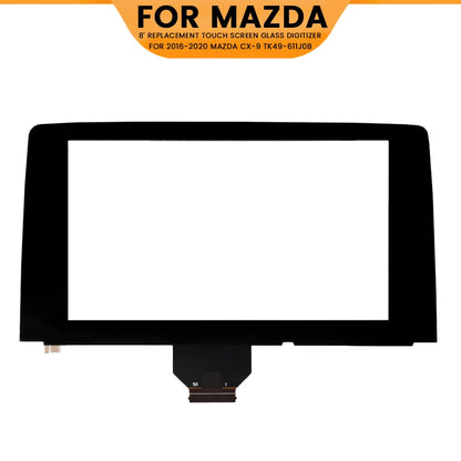 TK49-61-1J0B 8 Inch Touch Screen Glass Digitizer Replacement For Mazda CX-9 2016-2019 Car CD Audio Radio Navigation TK49-611JA