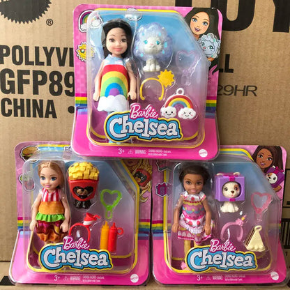 Barbie Club Chelsea Fashion Dress Up Doll Changeable Outfit Role Play Collectible Toy Ghv69 Designed For Adult Collection