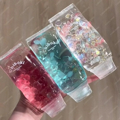 Gem Toothpaste Tube Squishy Toys Gemstone Toothpaste Stress Ball Buttery-Feel ASMR Sensory Anti Stress Fidget Toys for Adults