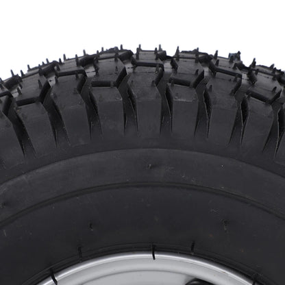 13x5.00‑6 Wheel Tire with Rim Vacuum Tubeless Enhanced Traction Antislip All Terrain Tire for ATV Quad Go Kart Golf Cart Bike