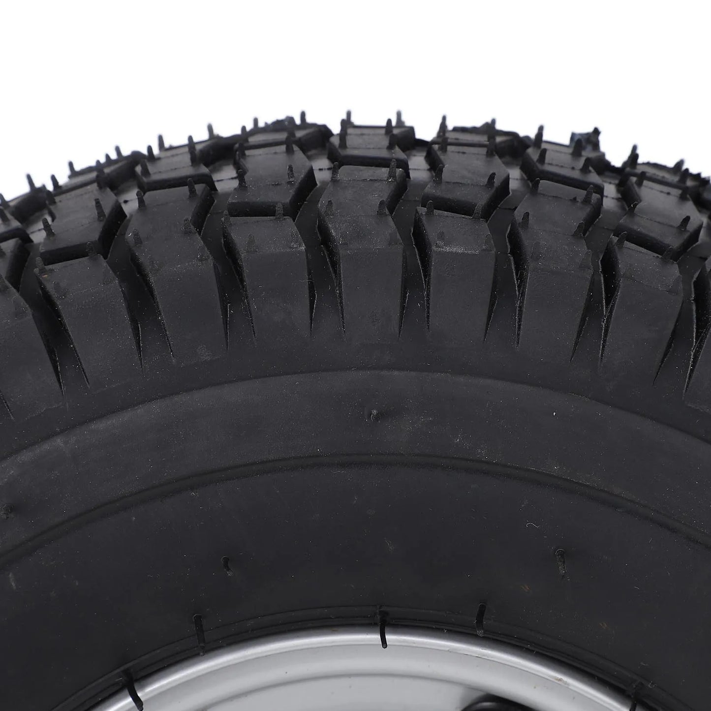 13x5.00‑6 Wheel Tire with Rim Vacuum Tubeless Enhanced Traction Antislip All Terrain Tire for ATV Quad Go Kart Golf Cart Bike