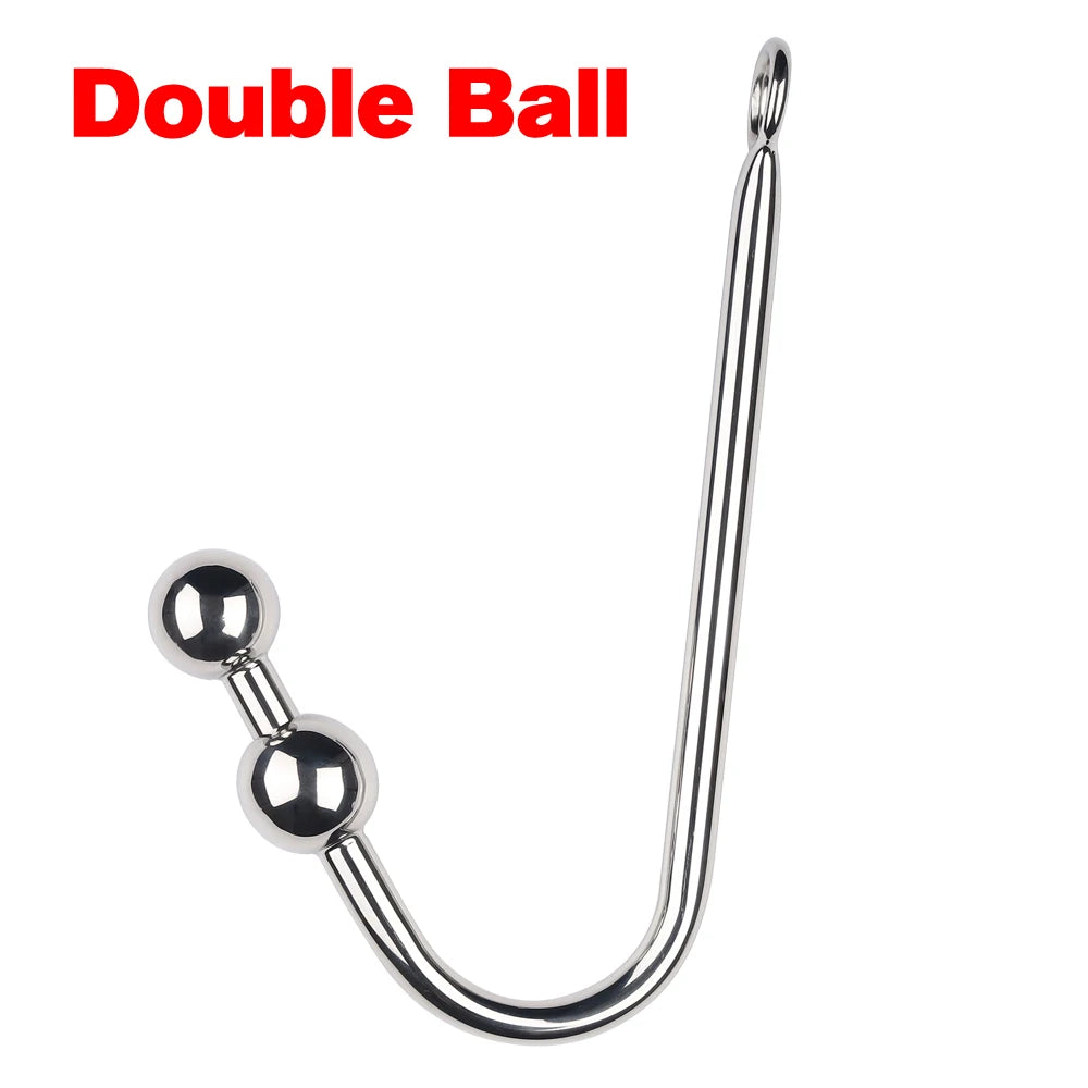 BDSM Anal Hook Leather Suit SM Anal Plug Handcuff Collar Restraint Butt Plug Adult Pleasure Sexual Wellness Adult Sex Toys