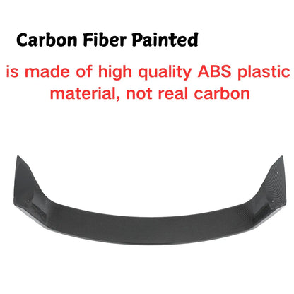 Rear Roof Spoiler For KIA Stinger 2018-2025 Scorpion GT Style Glossy Black Car Accessories Body Kit Plastic Carbon Fiber Painted