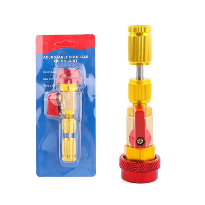 Adjustable A/C Valve Core Puller R134A High Low Pressure Wrench Remover Tool for Car Air Conditioner Repair Quick Removal