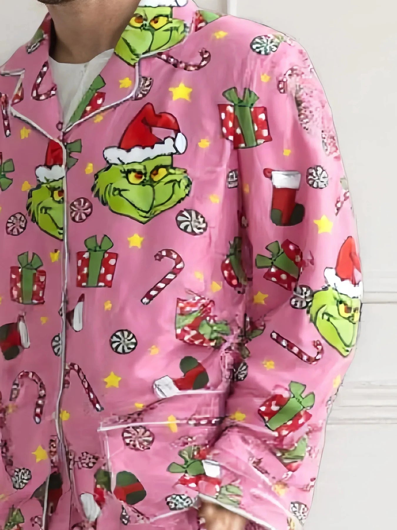 2025 Disney Inside Out 2 Pajamas Set 3D Print Cartoon Casual Men's Women's Long Sleeve Shirt Pajama Two Piece Home Wear Suit