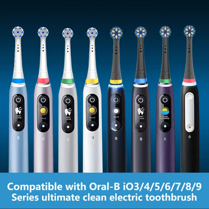 Toothbrush Head Compatible with OB iO Brush Heads Electric Toothbrush Replacement Heads for IO 3/4/5/6/7/8/9/10,4 Pack