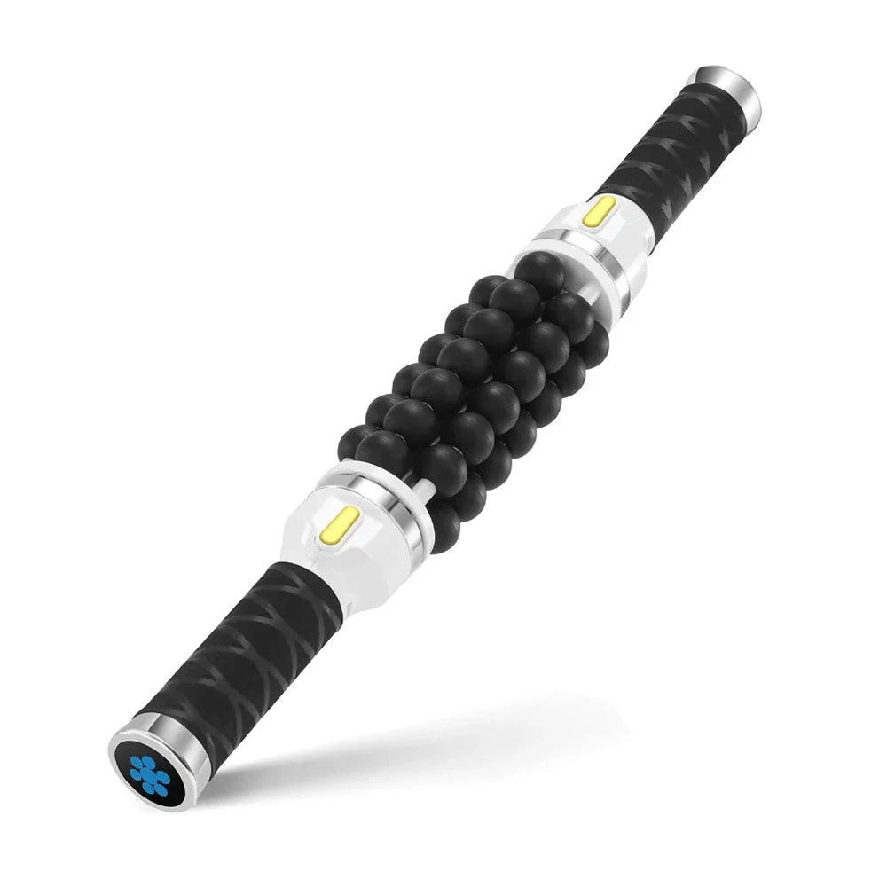 Electric Roller Impact Massager Portable Muscle Relaxation Rolling Ball Device For Athletes To Relieve And Recover Muscles