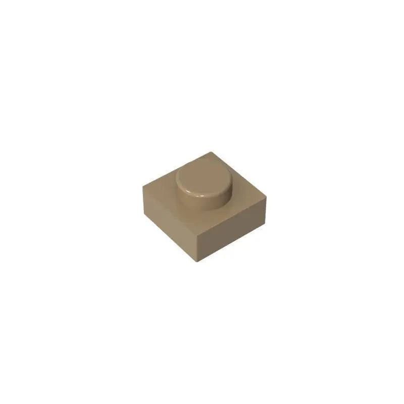 100g/588Pcs 3024 1x1 Brick Moc Short 1-Hole Color Spare Parts Compatible with Brick DIY Children's Toy Assembly Gift Box