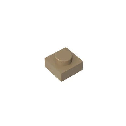 100g/588Pcs 3024 1x1 Brick Moc Short 1-Hole Color Spare Parts Compatible with Brick DIY Children's Toy Assembly Gift Box