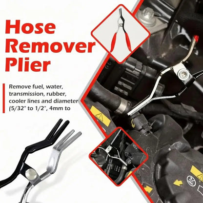 4pcs/Set Hose Clamp Kit, Fuel Line Disconnecting, Electrical Disconnect Pliers Automotive, Hose Remover Caliper Tool Sets