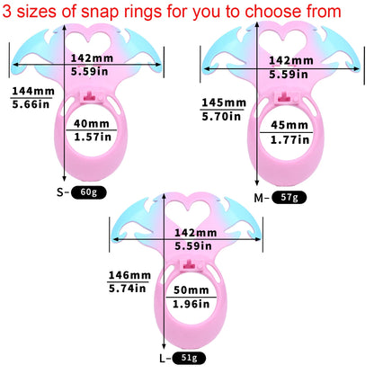LICKER ABS Ventilate Chastity Cages Penis Bondage Cock Lock With Loyalty Belt BDSM Sex Toys For Men Gay Sissy Erotic Accessories