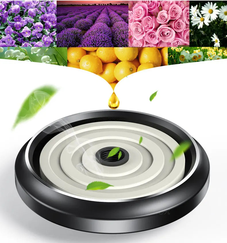 Car Flying Saucer Air Freshener Air Purifier For Nissan murano Navara Qashqai x-trail Patrol NV200 note Frontier Car Accessories