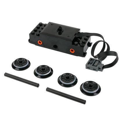 MOC Train Track Motor 88002 Technical Blocks Parts Power Functions Speed Motor Puzzle DIY Toys Modified Bricks Model Accessories