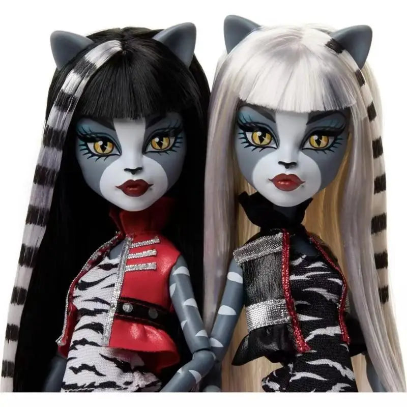 Original Monster High High School Wednesday Third Generation G3 Ghost Doll Doll, Mobile Collection HXH77 Christmas Gift