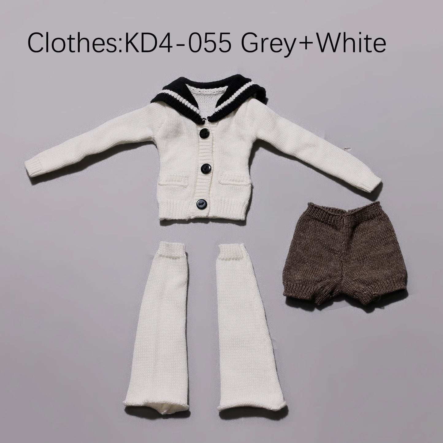 BJD Doll 1/4 Sadie E ShugaFairy Resin FullSet Summer Sailor Collar Knit Top Sweet School DailyWear Articulated Ball Jointed Doll