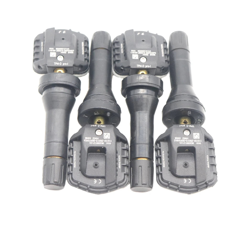 802000121AA For Chery Tiggo 3X 5X 7 8 9 ARRIZO 5 GX Exploration 06 2019-2024 New TPMS Tire Pressure Monitoring Sensor 433MHz