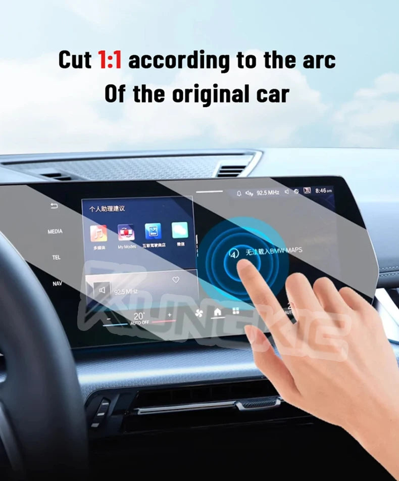 Auto Central Control TPU Navigation Anti Scratch interior Protection Film Navigation For BYD SEALION 7 EV 2024 Accessories