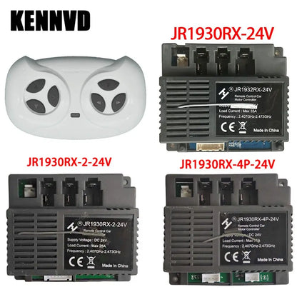 Hollicy JR1930RX-2 JR1932RX 24V Children Electric Toy Car Motor Control Box Receiver Motherboard Controller Circuit Board Chip