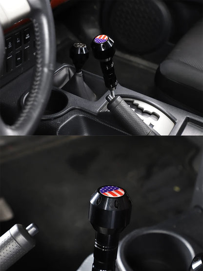 For Toyota FJ Cruiser 2007-2021 Car Gear Grip Head Shift Knob Modification Aluminum alloy interior Accessories