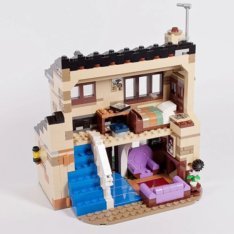 New Movie Series Street View 4 Privet Drive Building Blocks Magic Castle House Bricks Toys For Birthday Gift