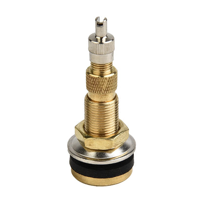 Tubeless Valve Tyre Valves Wheel Rim Fits for 5/8" rim hole Brass & Rubber Replacement for Agricultural Tractor