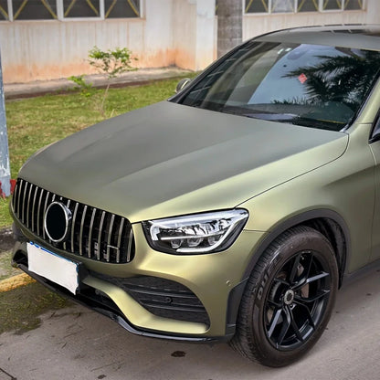 Super Matte Lightning Green PET Wrap Vinyl Film Car Whole Body DIY Color Decal Protective Cover Sticker Auto Tuning Accessories