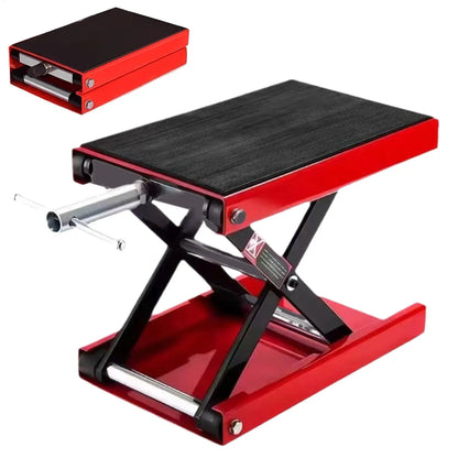 Motorcycle Lift Jack Motorcycle Hydraulic Lift Stand 00Kg Capacity Heavy Duty Hydraulic Lift Wide Deck Scissor Lift Jack Table