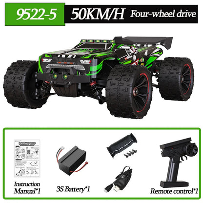 9522PRO 85KM/H High-speed RC Car Brushless Four-wheel Drive Off-road Drift 1:16 Professional Racing Car 9522 50KM/H Boy's Toy